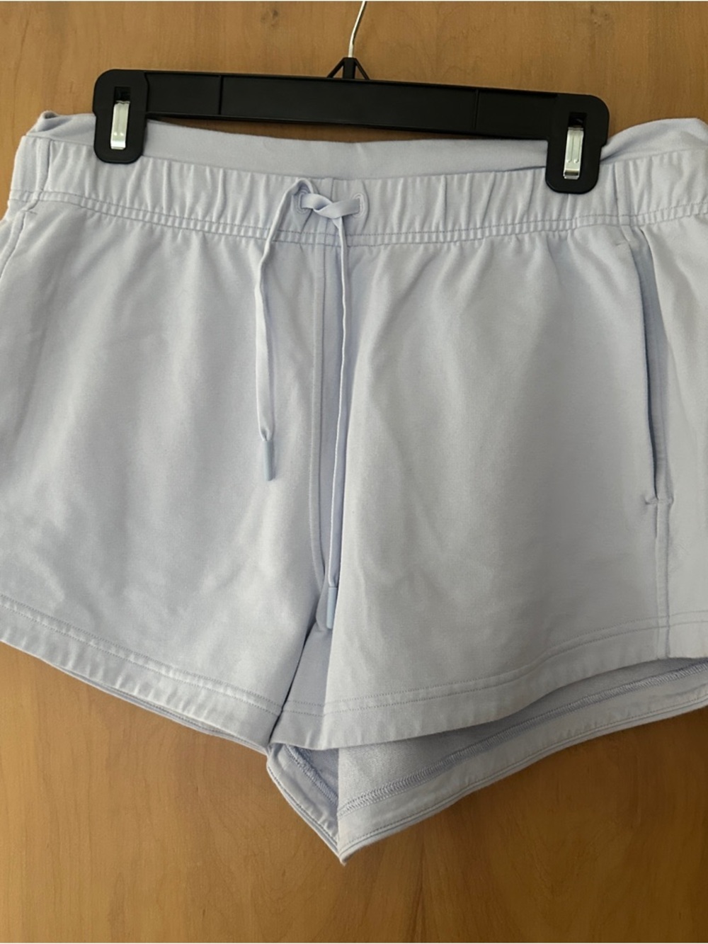 Periwinkle Drawstring Lounge Shorts